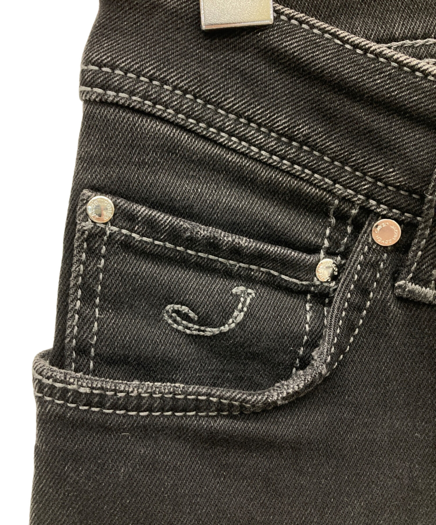 中古・古着通販】JACOB COHEN (ヤコブコーエン) デニムパンツ ブラウン