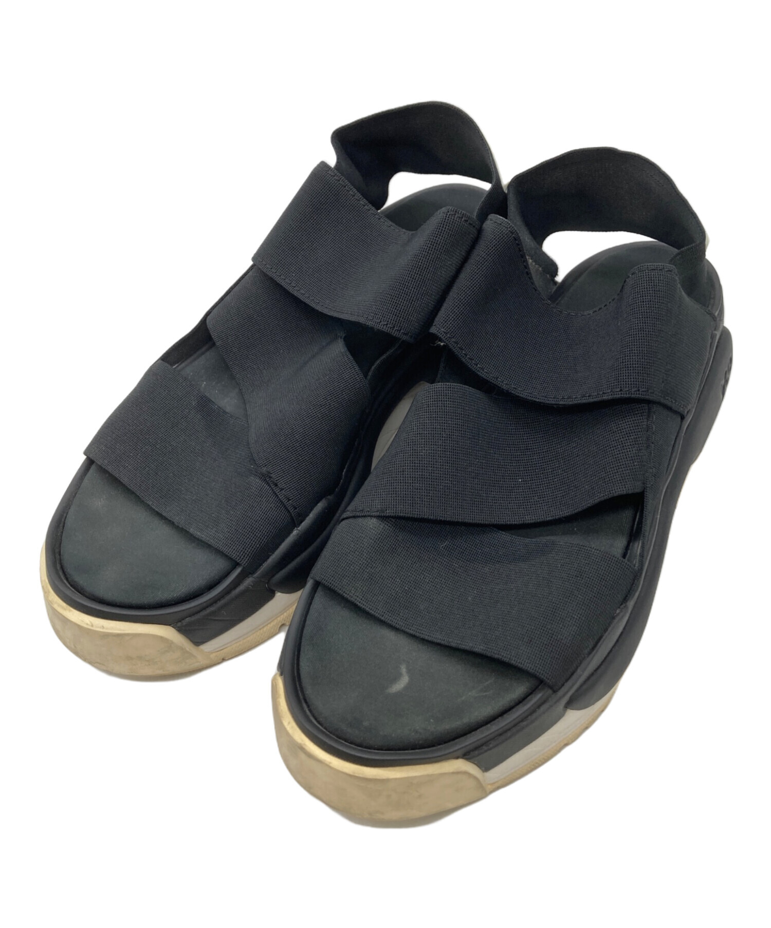 中古・古着通販】Y-3 (ワイスリー) HOKORI SANDAL ブラック サイズ