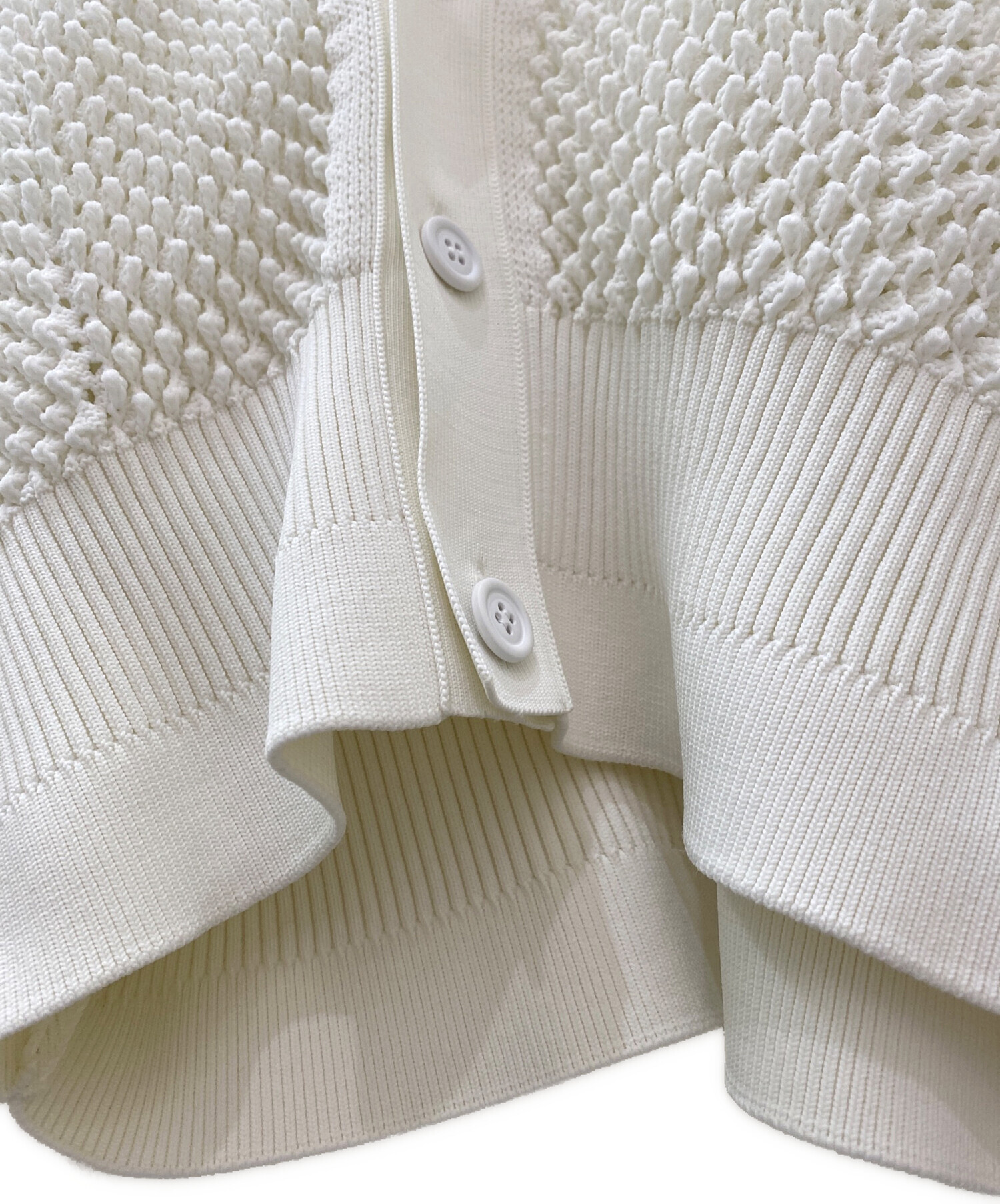 中古・古着通販】CFCL (シーエフシーエル) LATTICE CROPPED CARDIGAN