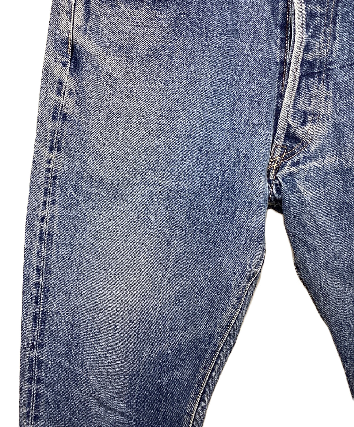 DENIME ストレートデニム インディゴ 中古・古着通販】DENIME (ドゥニーム) デニムパンツ インディゴ サイズ