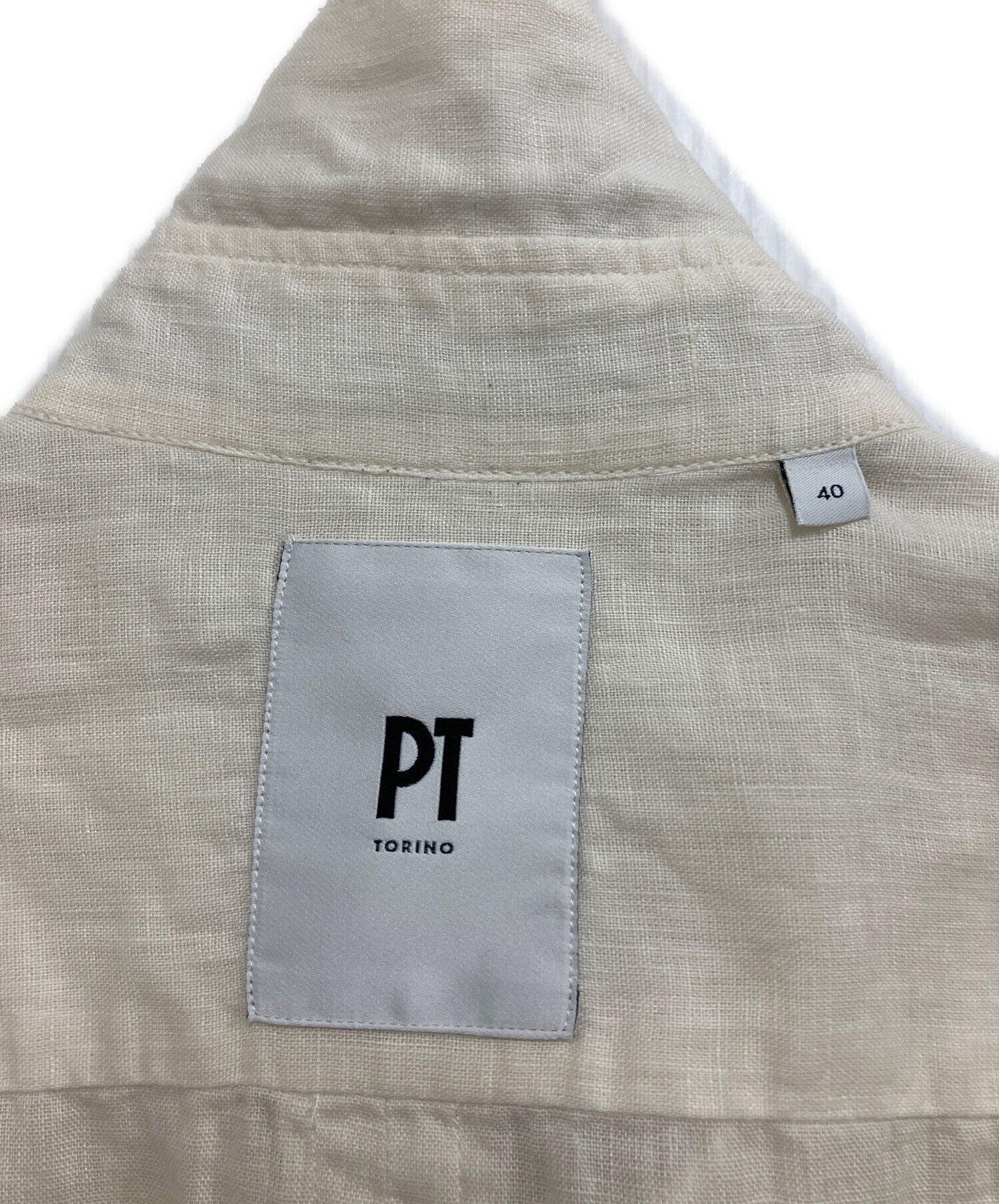 中古・古着通販】PT TORINO (ピーティートリノ) リネンシャツ