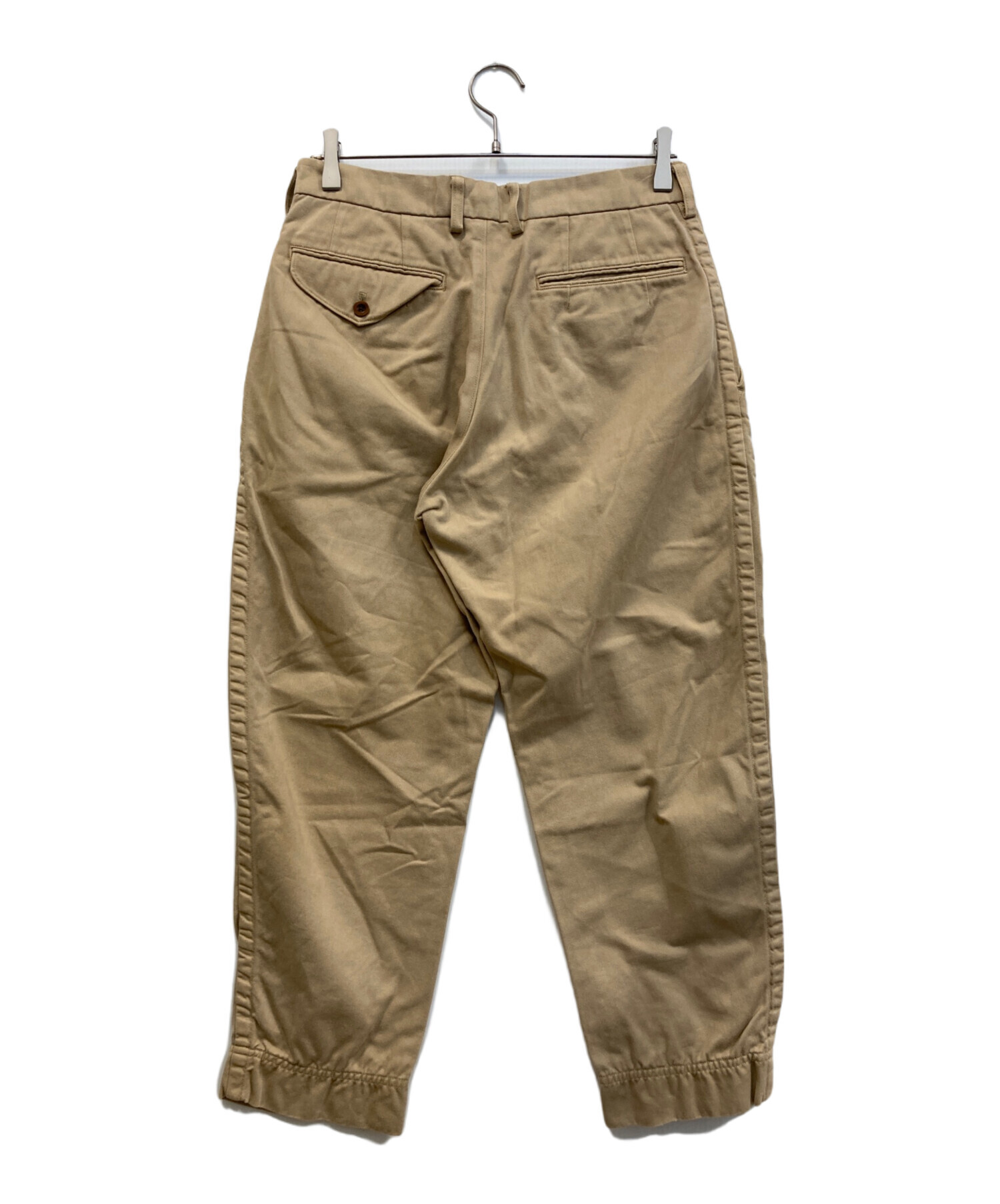 kolor beacon/ベージュ /パンツ /サイズ3/ 中古・古着通販】kolor/BEACON (カラービーコン) 製品染めパッカリング