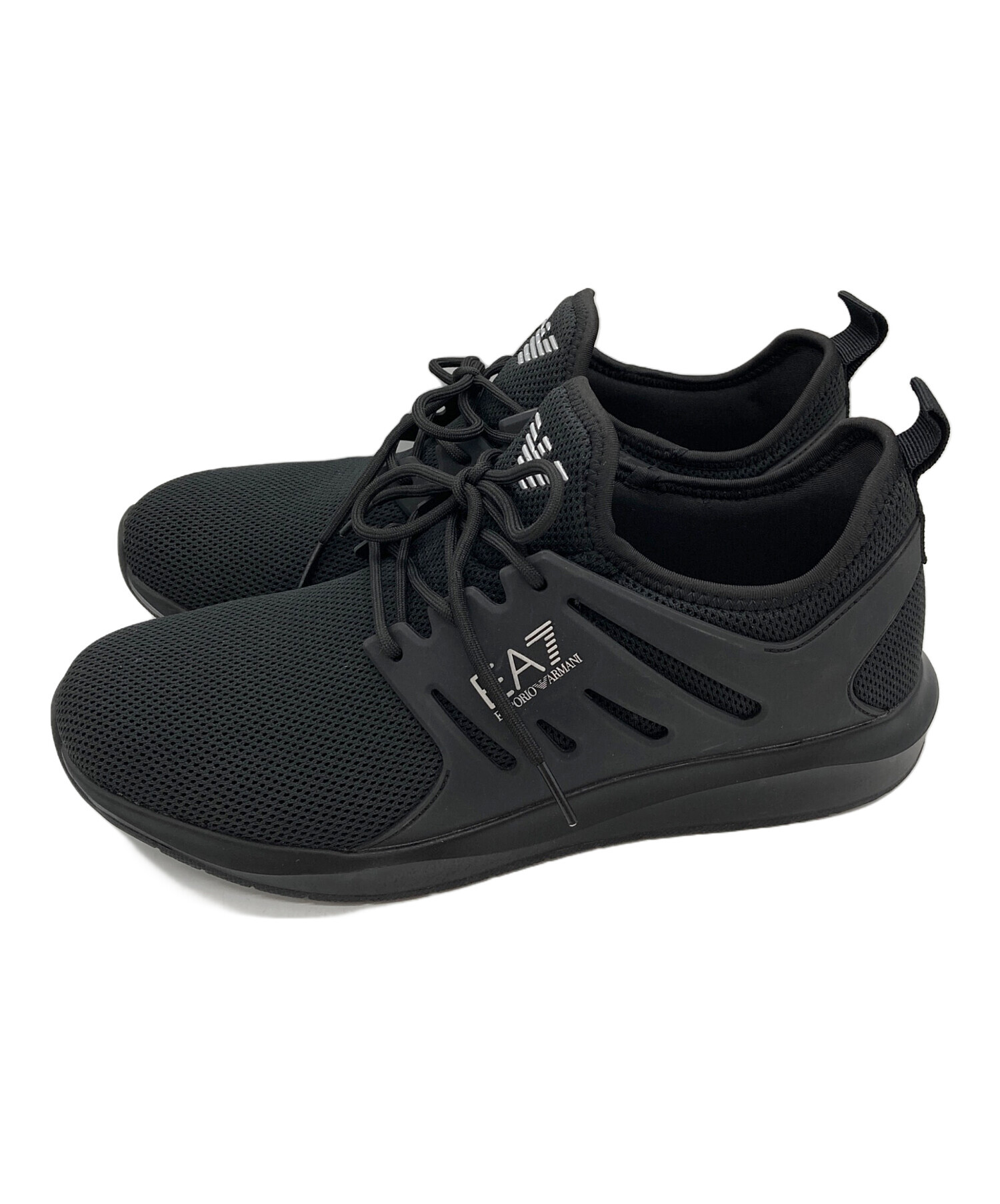 定価8.8万！EMPORIO ARMANI 高級シューズ ネイビー サイズ8 中古・古着通販】EA7 EMPORIO ARMANI (EA7 エンポリオアルマーニ