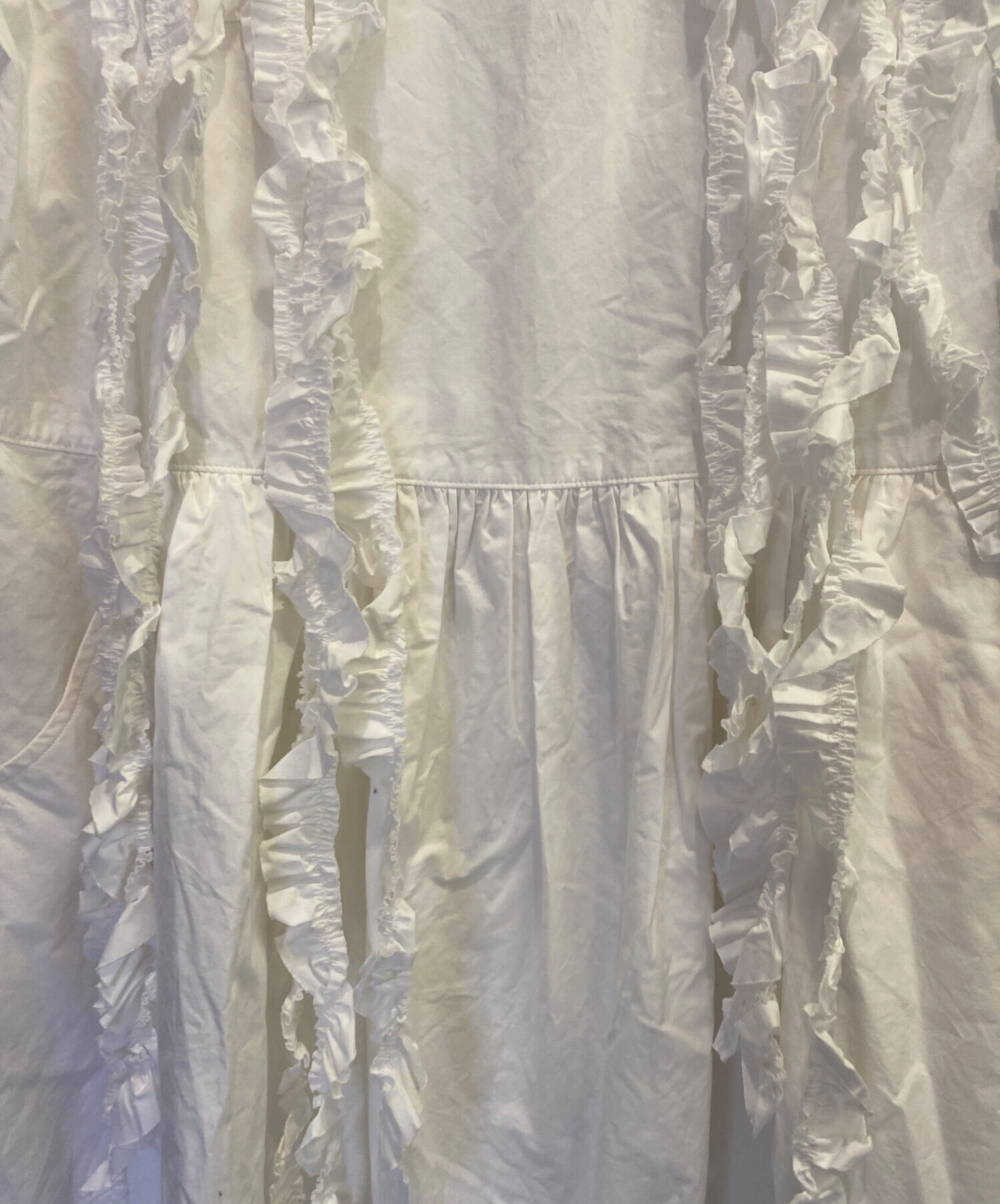 TAO COMME des GARCONS コサージュ装飾 半袖ワンピース 中古・古着通販】TAO COMME des GARCONS (タオ コムデギャルソン) 半袖