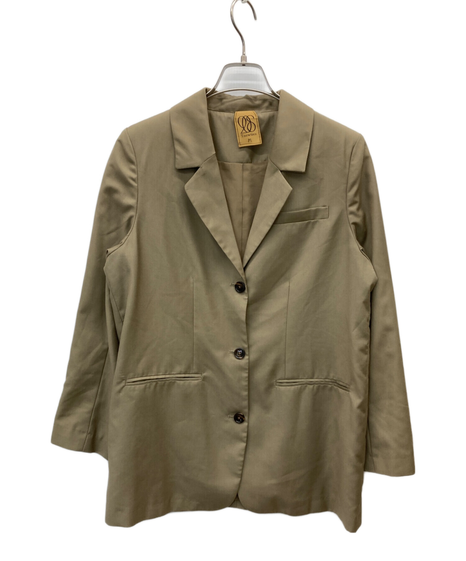 中古・古着通販】Tnewties (トゥエンティーズ) セットアップ ベージュ 