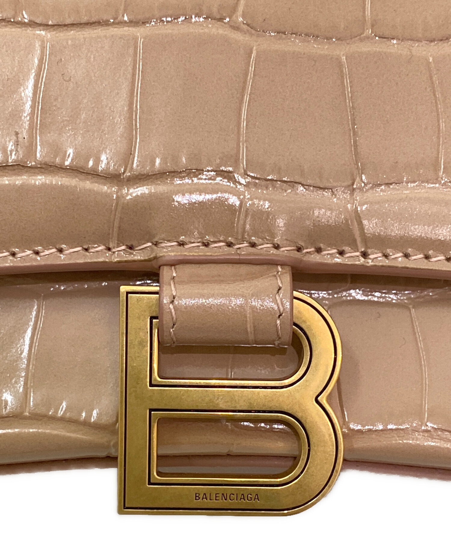 中古・古着通販】BALENCIAGA (バレンシアガ) Hourglass ハンドバッグ