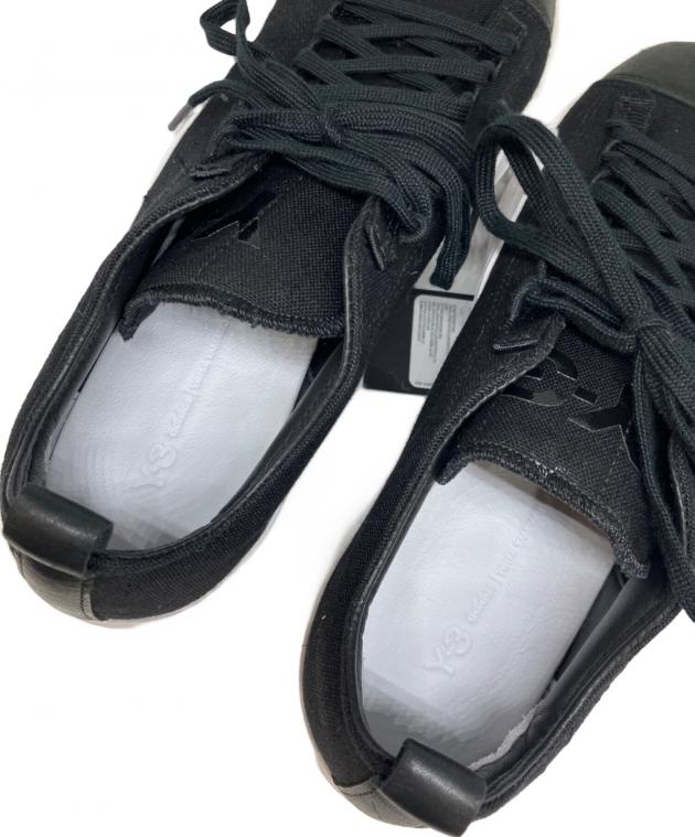 中古・古着通販】Y-3 (ワイスリー) スニーカー ブラック サイズ:25.5cm