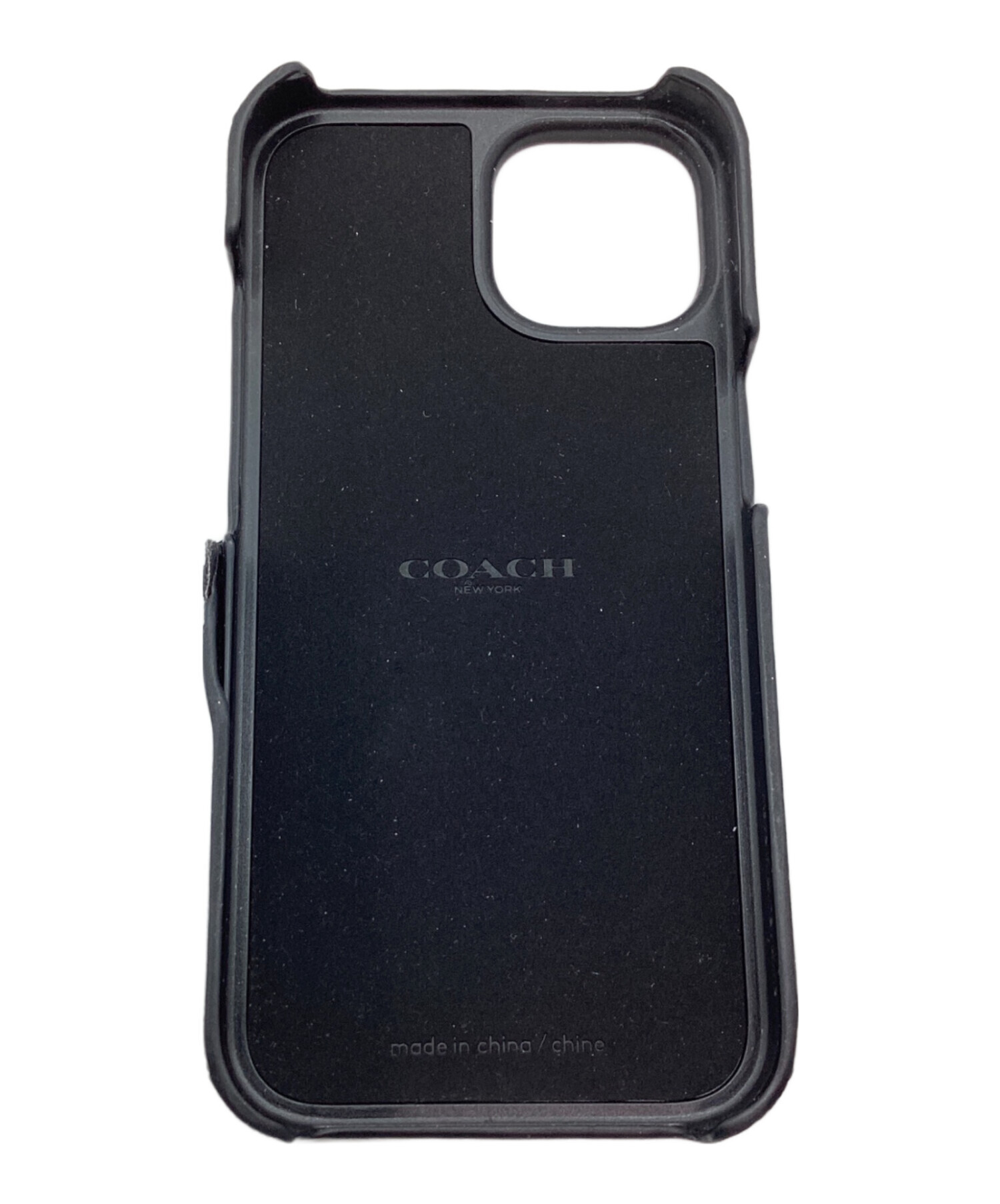 中古・古着通販】COACH (コーチ) IPhone15 ケース ブラック｜ブランド
