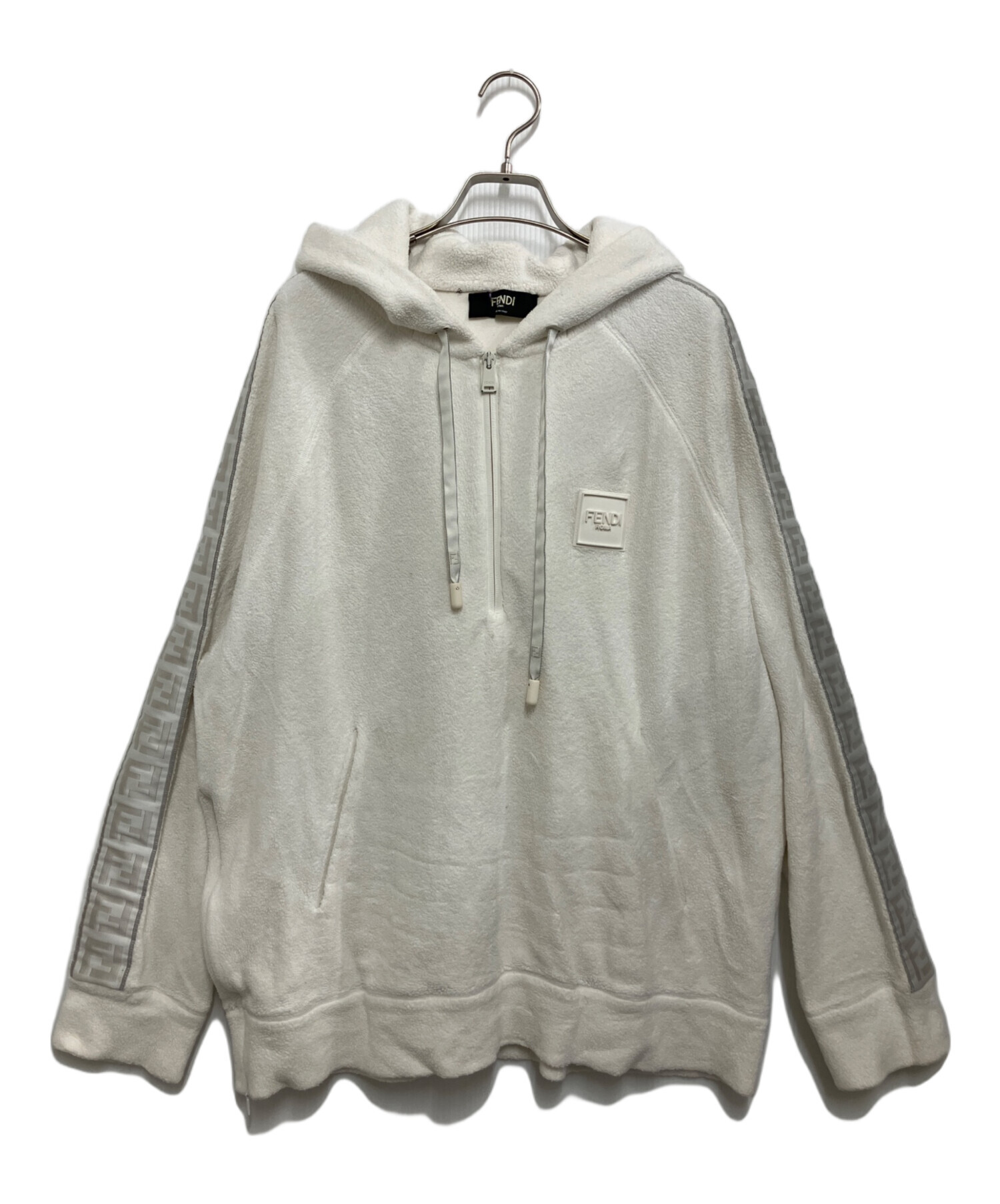 中古・古着通販】FENDI (フェンディ) パイル ハーフジップパーカー