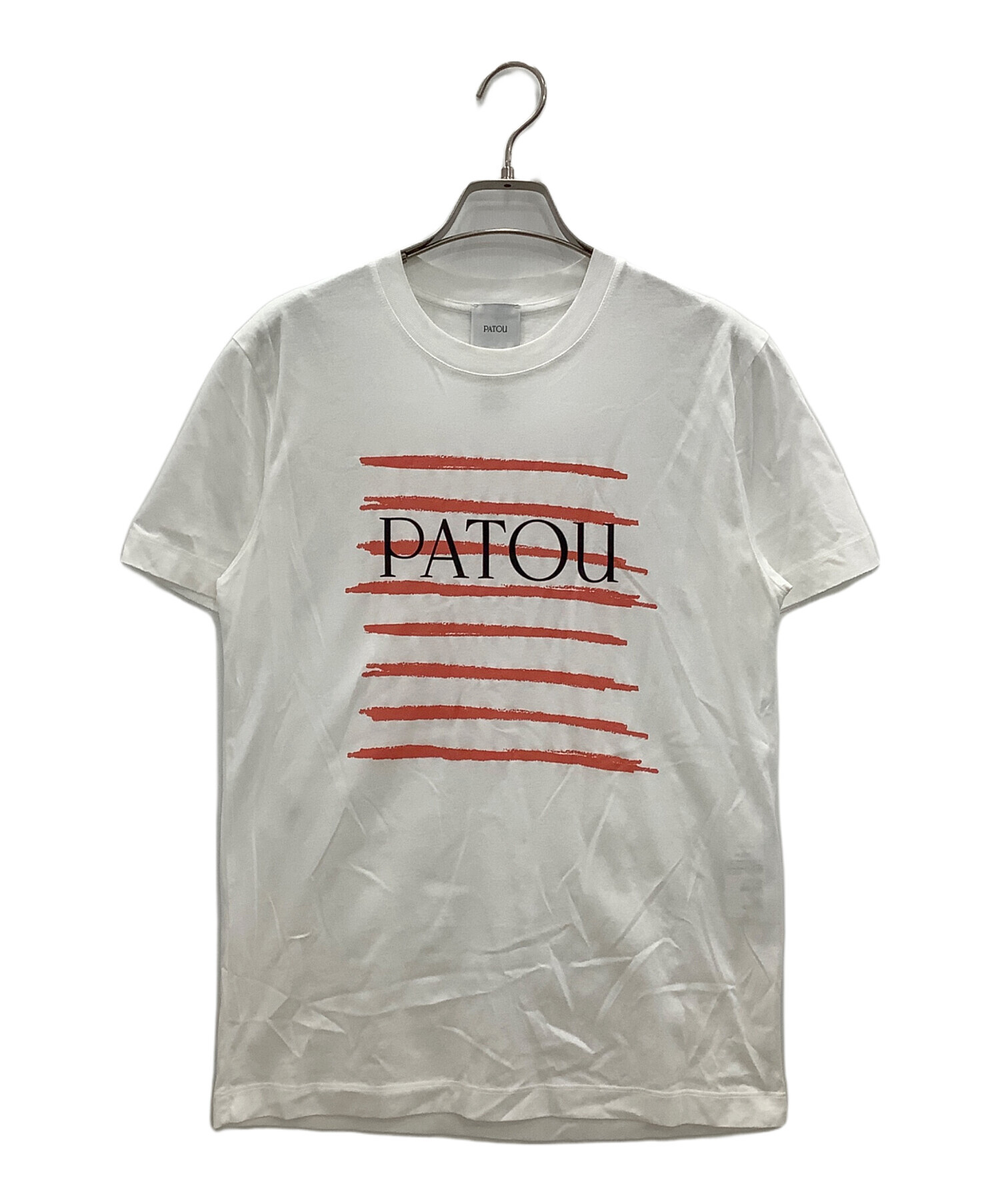PATOU ホワイト Tシャツ XS 中古・古着通販】patou (パトゥ) MARKET T SHIRT ホワイト サイズ:XS