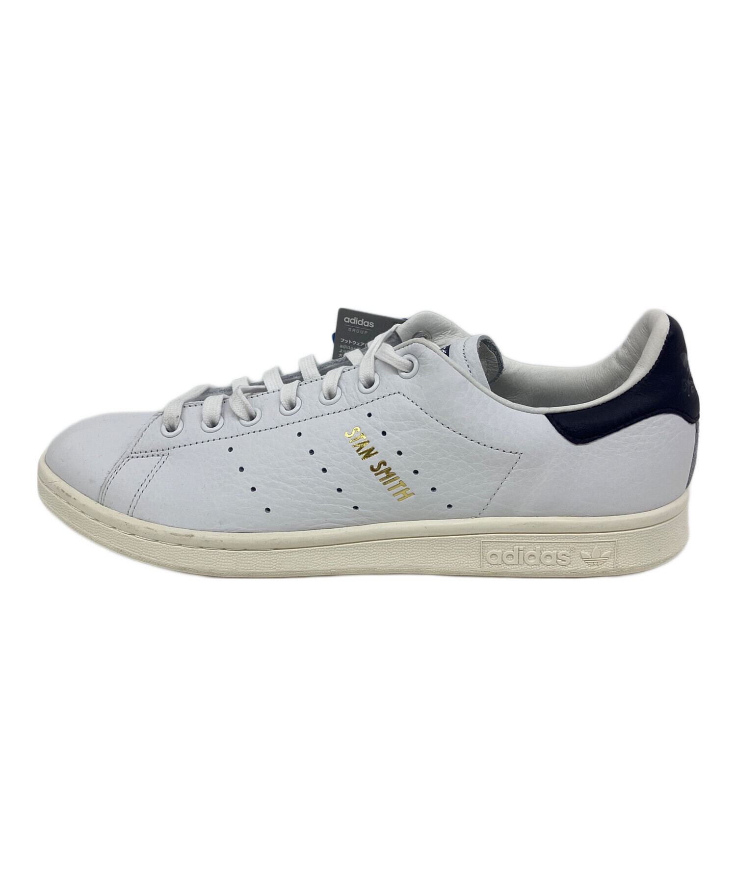未使用☆27.5㎝☆CQ2870☆スタンスミス☆アディダス 中古・古着通販】adidas (アディダス) STAN SMITH ホワイト×ネイビー