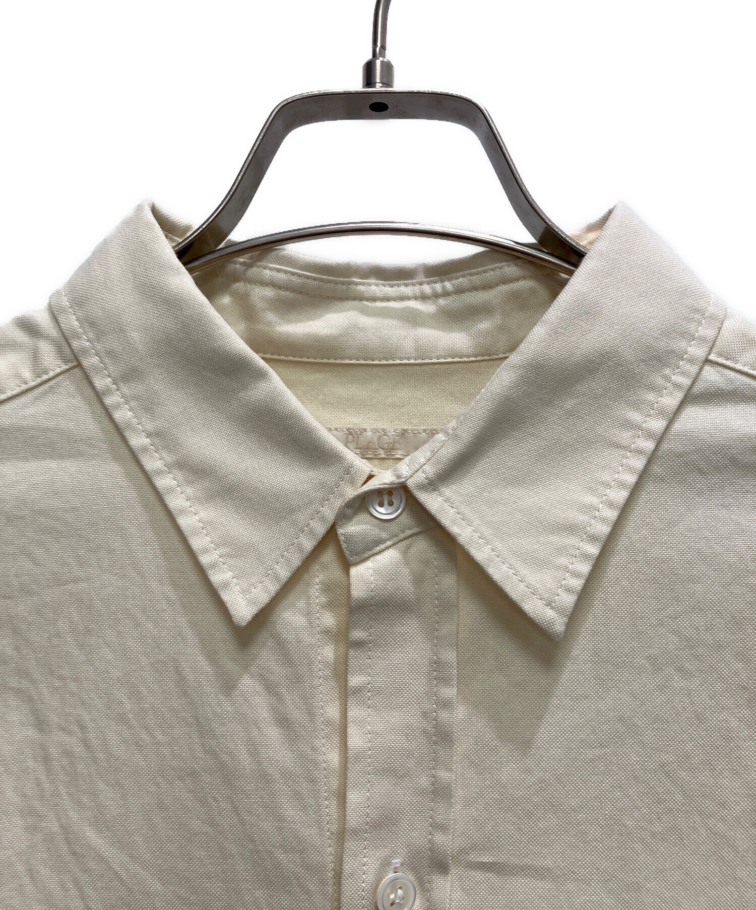 中古・古着通販】Plage (プラージュ) Light OX Poncho シャツ クリーム