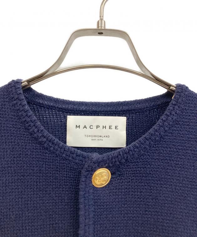 中古・古着通販】MACPHEE (マカフィー) ハーフミラノリブ クロップド