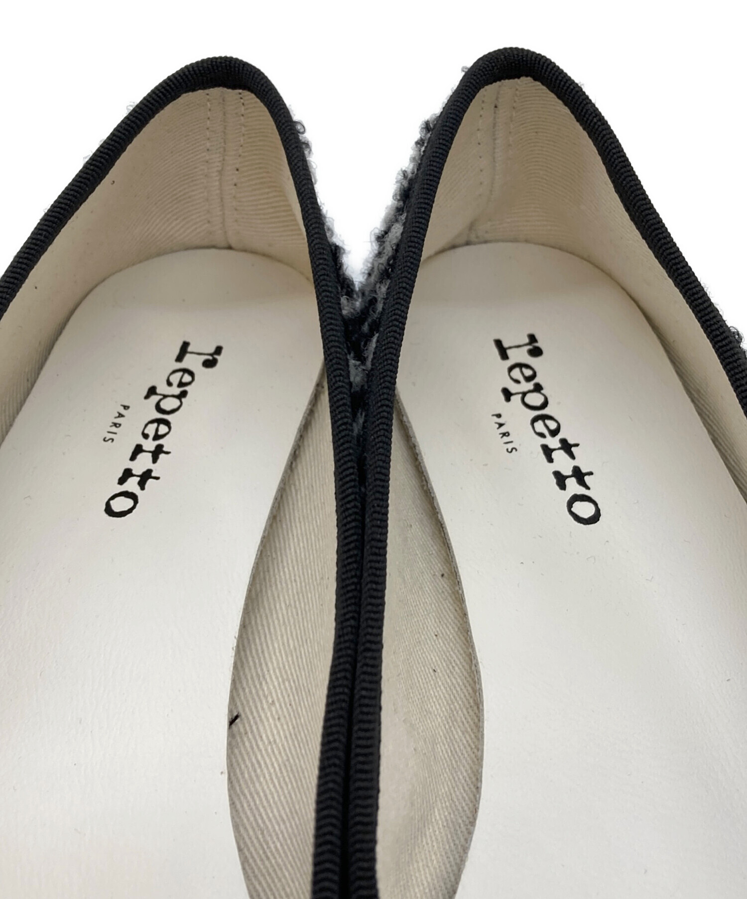 美品レペット　レインシューズ　バレエシューズ　38 中古・古着通販】repetto (レペット) ツイードバレエシューズ/51244-1