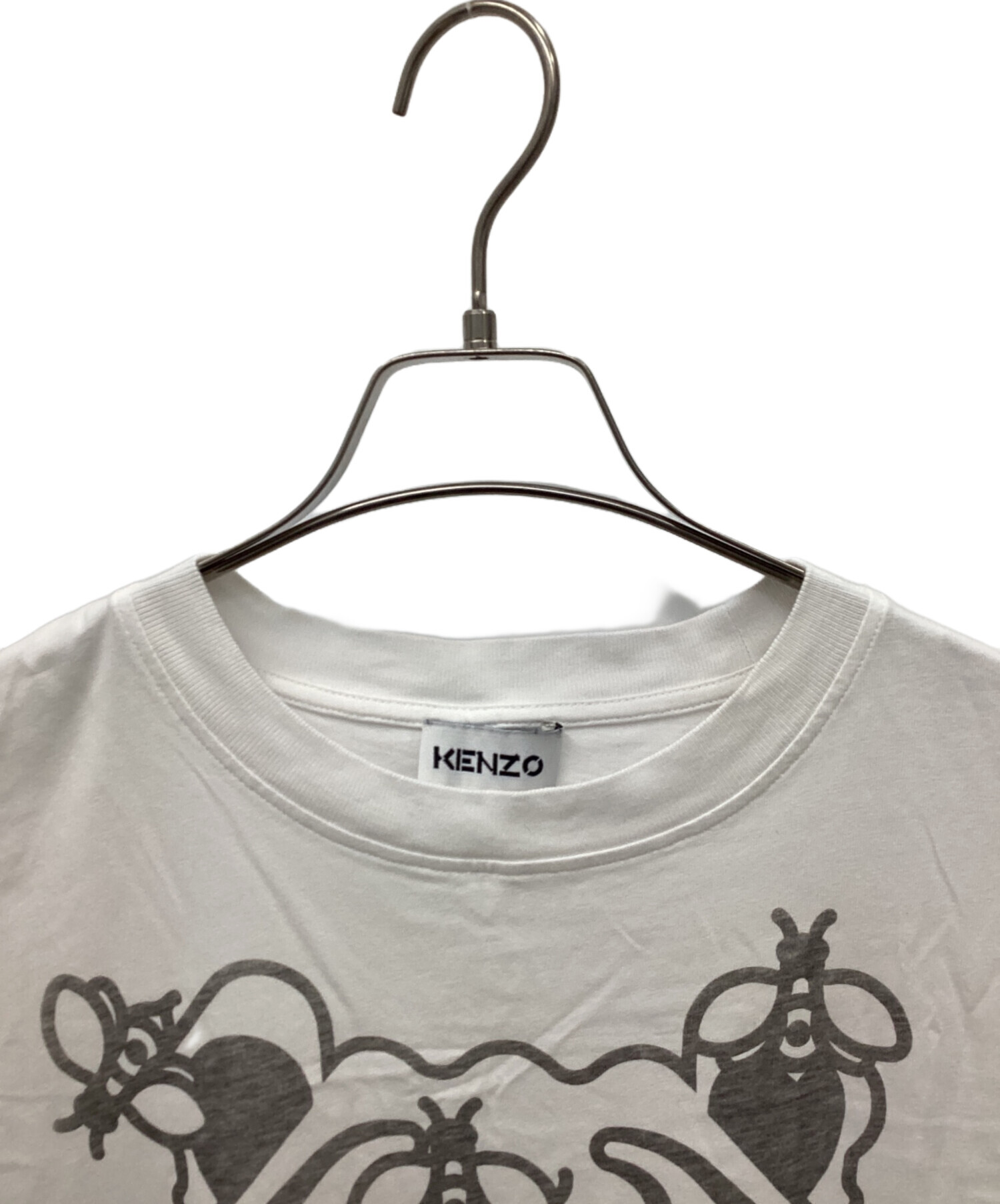 中古・古着通販】KENZO (ケンゾー) Bee A Tiger Tシャツ ホワイト