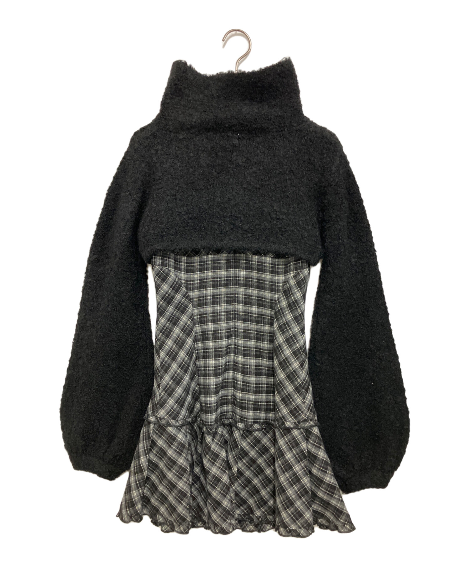 中古・古着通販】ANDMARY (アンドマリー) Lulu check set mini dress