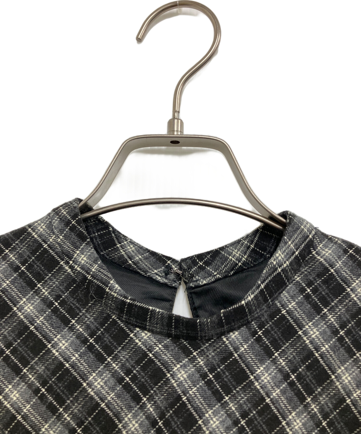 中古・古着通販】ANDMARY (アンドマリー) Lulu check set mini dress 