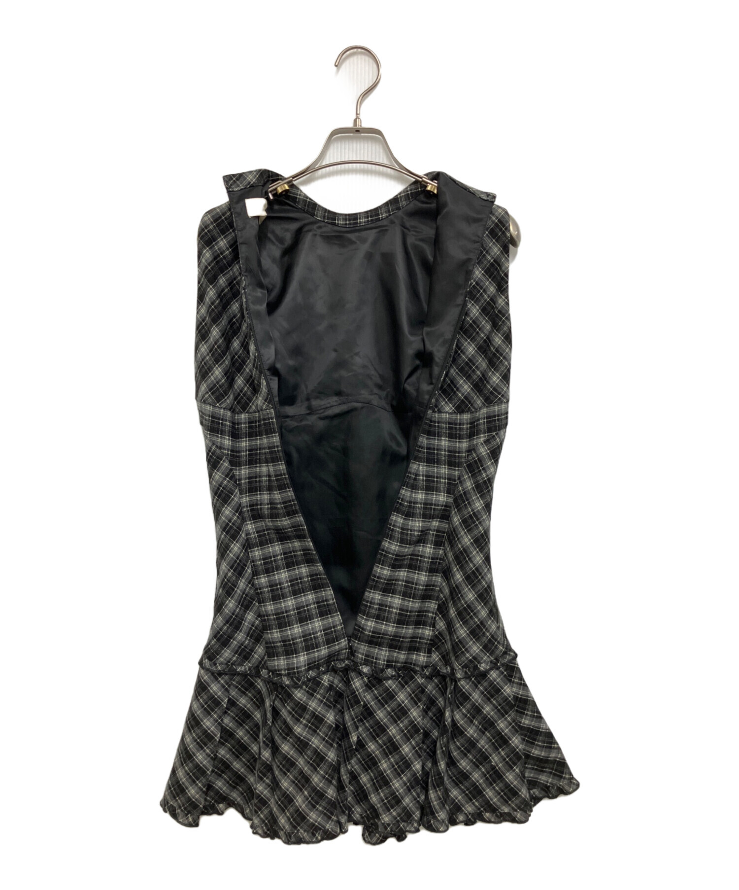 中古・古着通販】ANDMARY (アンドマリー) Lulu check set mini dress 