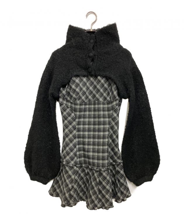 中古・古着通販】ANDMARY (アンドマリー) Lulu check set mini dress