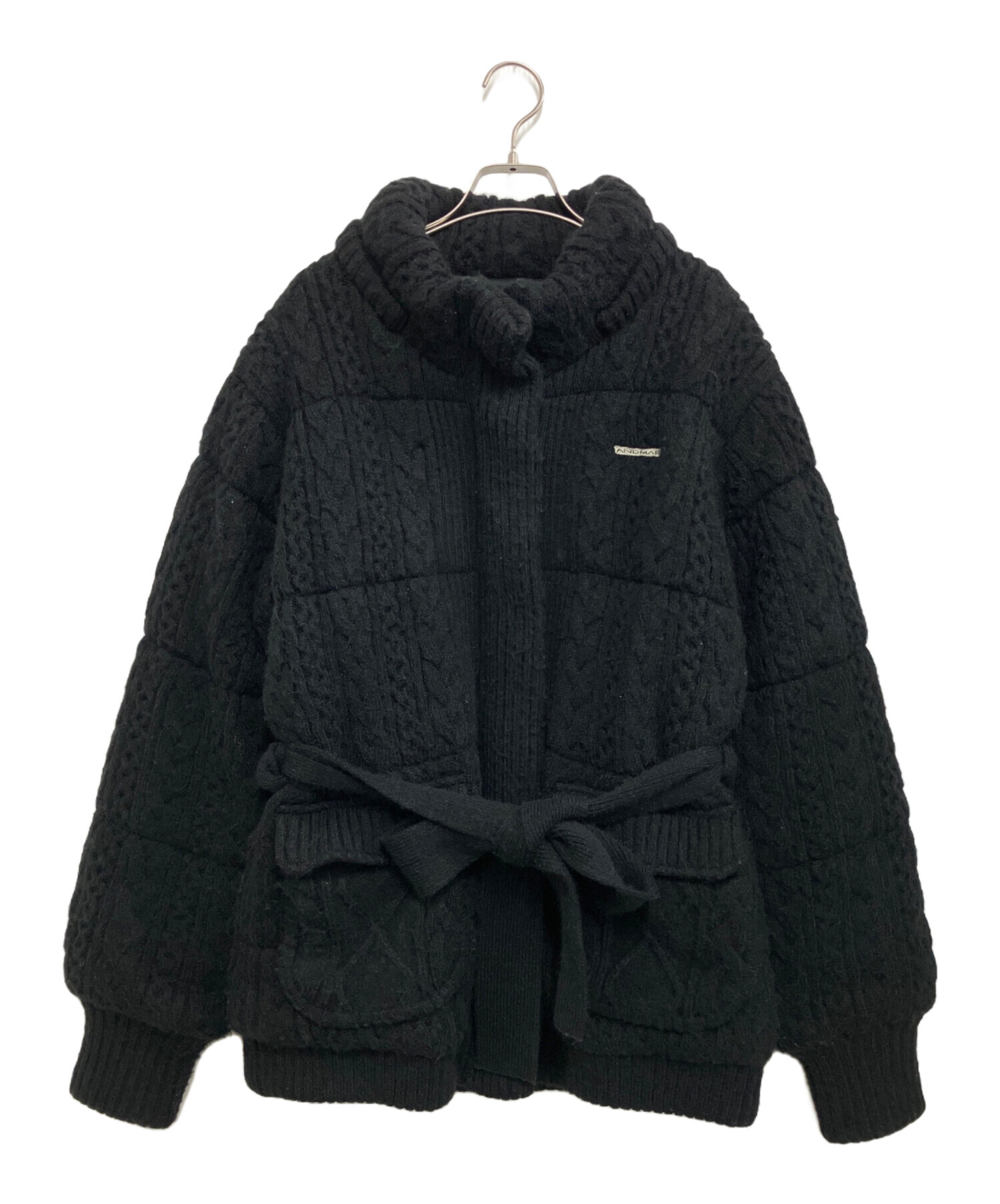 中古・古着通販】ANDMARY (アンドマリー) quilting knit shape jacket
