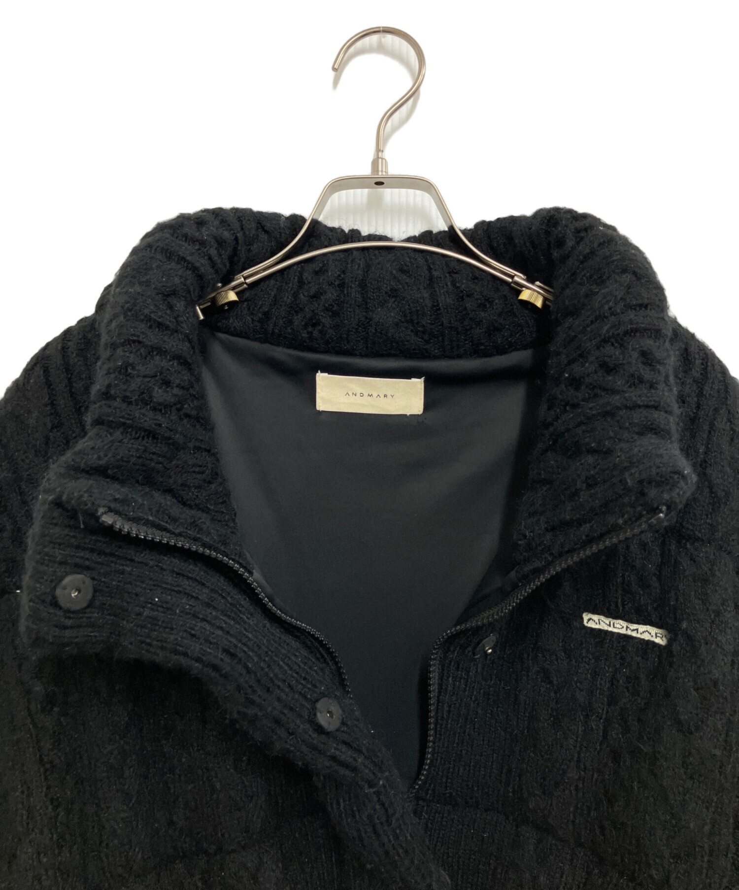 中古・古着通販】ANDMARY (アンドマリー) quilting knit shape jacket