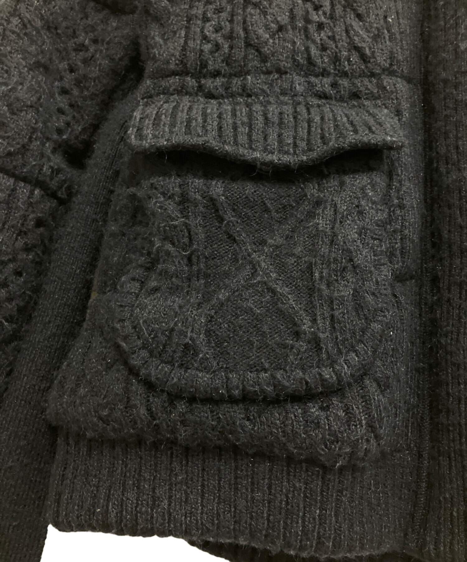 中古・古着通販】ANDMARY (アンドマリー) quilting knit shape jacket