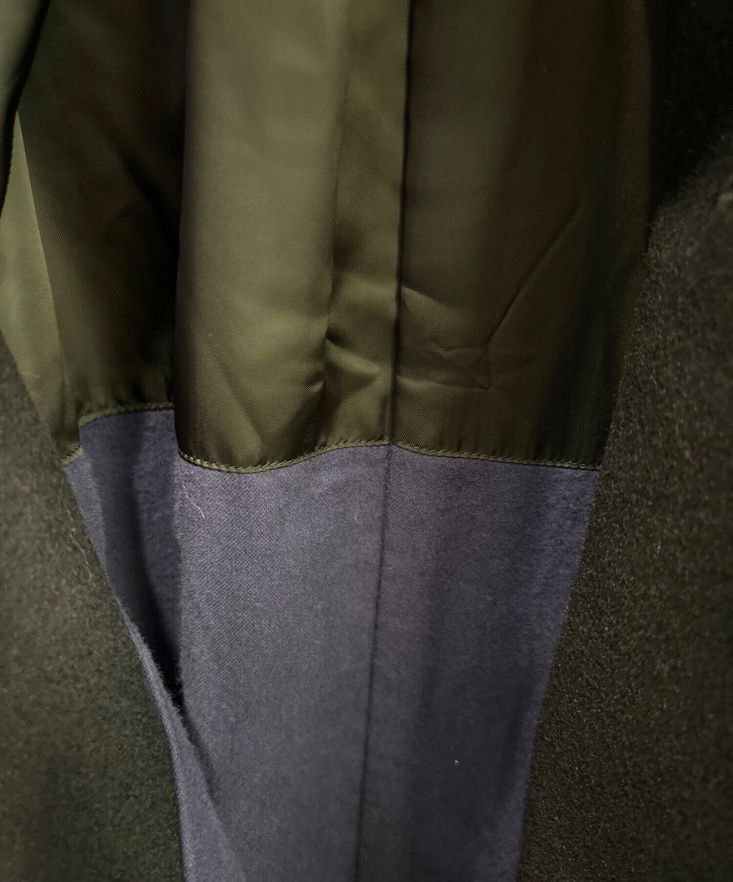 中古・古着通販】COMOLI (コモリ) ウールカシミヤ ミリタリーコート