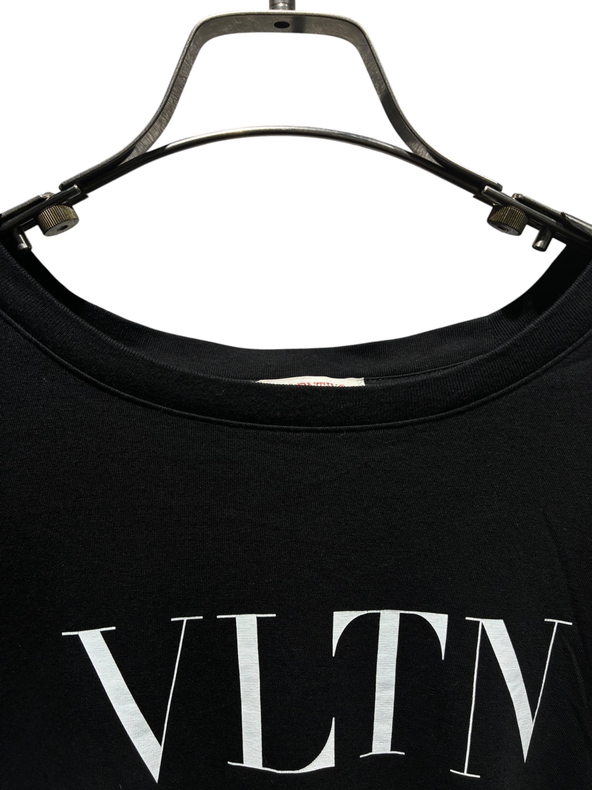 中古・古着通販】VALENTINO (ヴァレンティノ) ロゴTシャツ ブラック