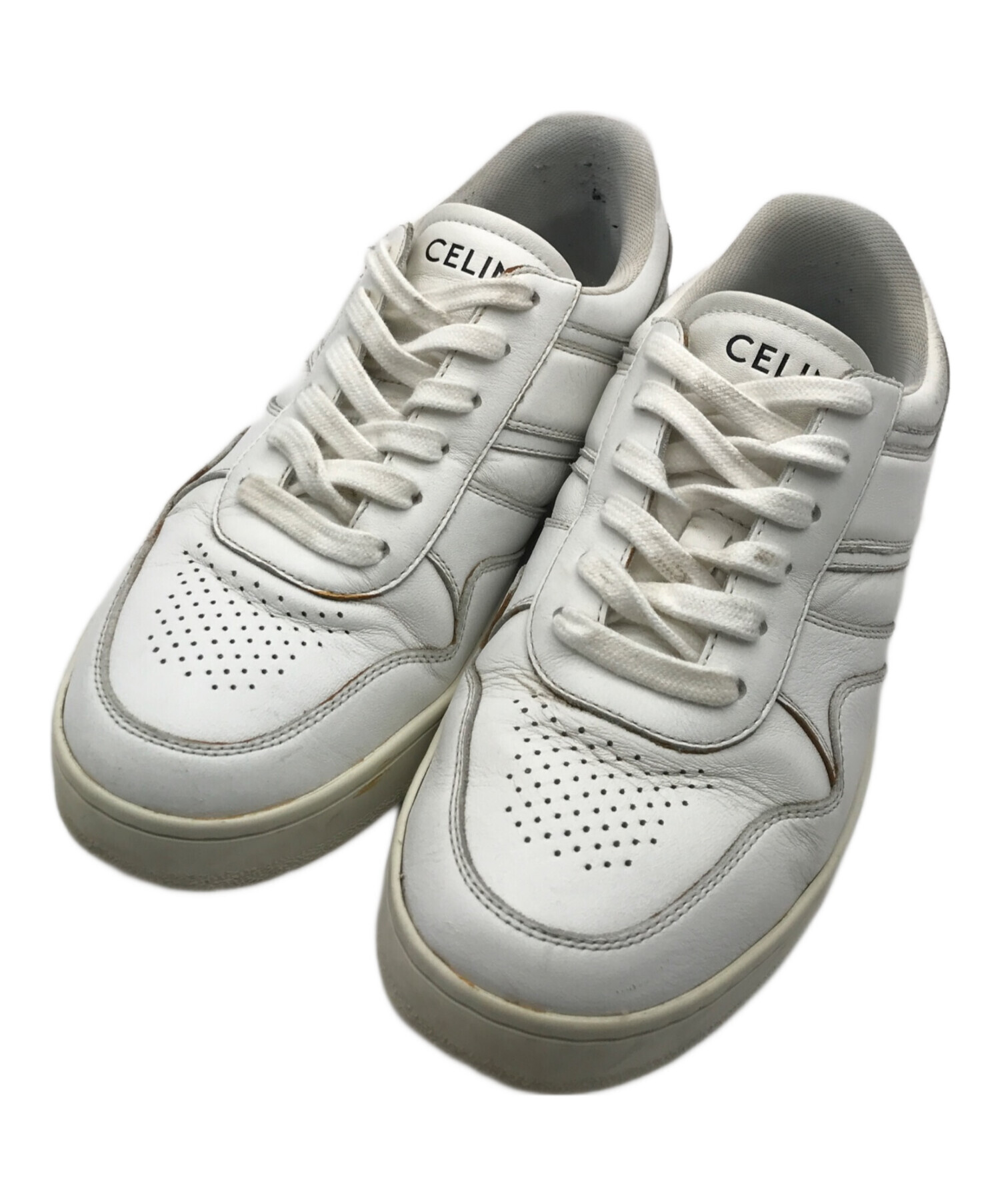 中古・古着通販】CELINE (セリーヌ) ローカットスニーカー ホワイト