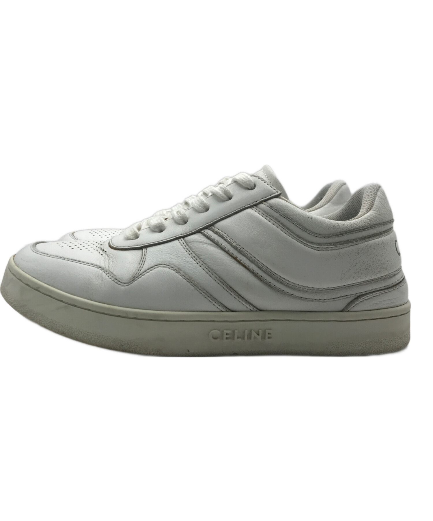 中古・古着通販】CELINE (セリーヌ) ローカットスニーカー ホワイト