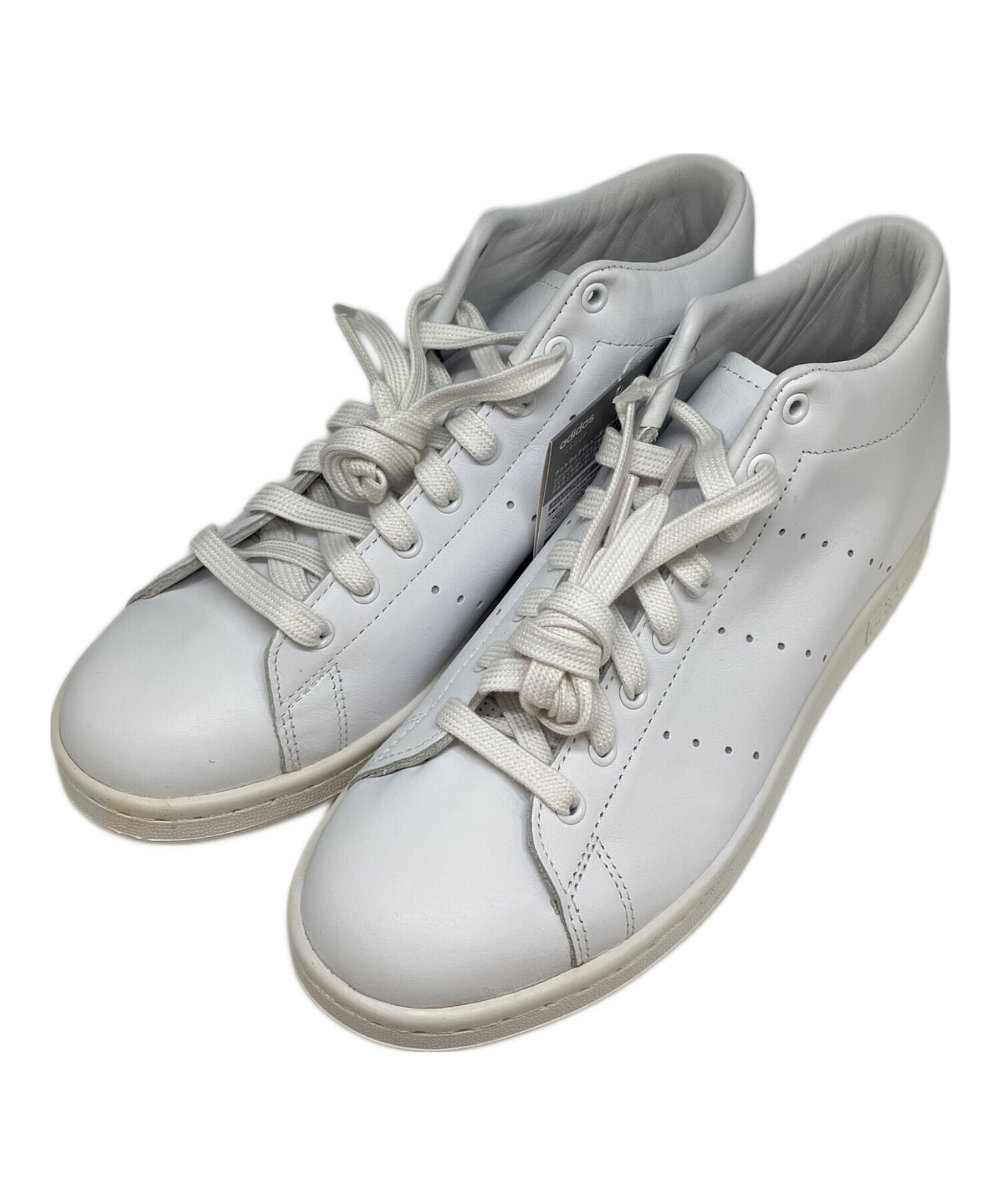 HYKE ハイク スニーカー 27cm 白 【古着】【中古】 中古・古着通販】adidas (アディダス) HYKE (ハイク) ミッドカット