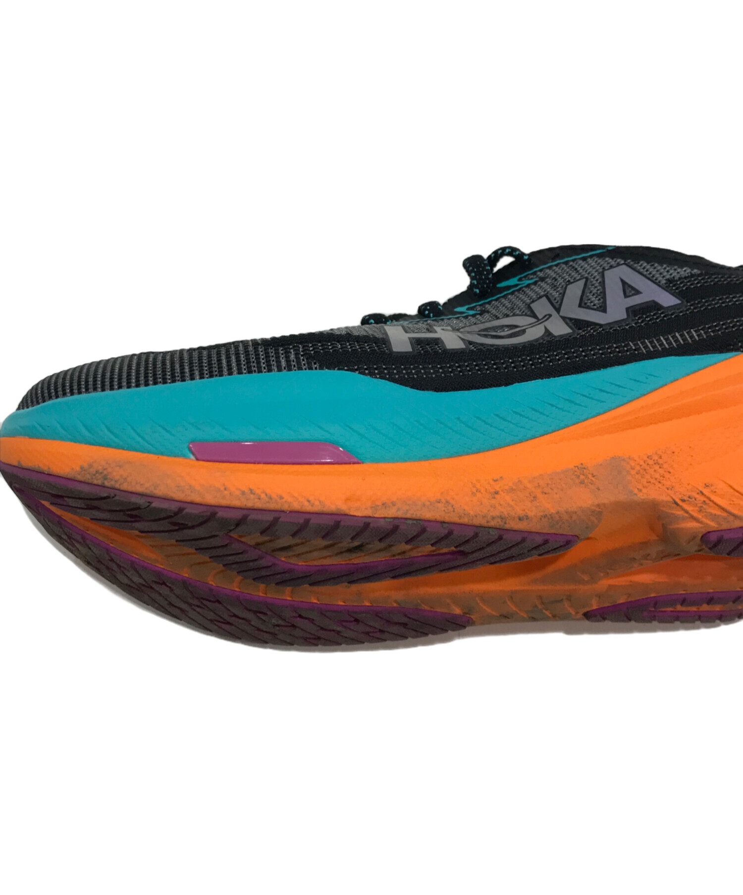 中古・古着通販】HOKAONEONE (ホカオネオネ) M Mach X 2 グレー