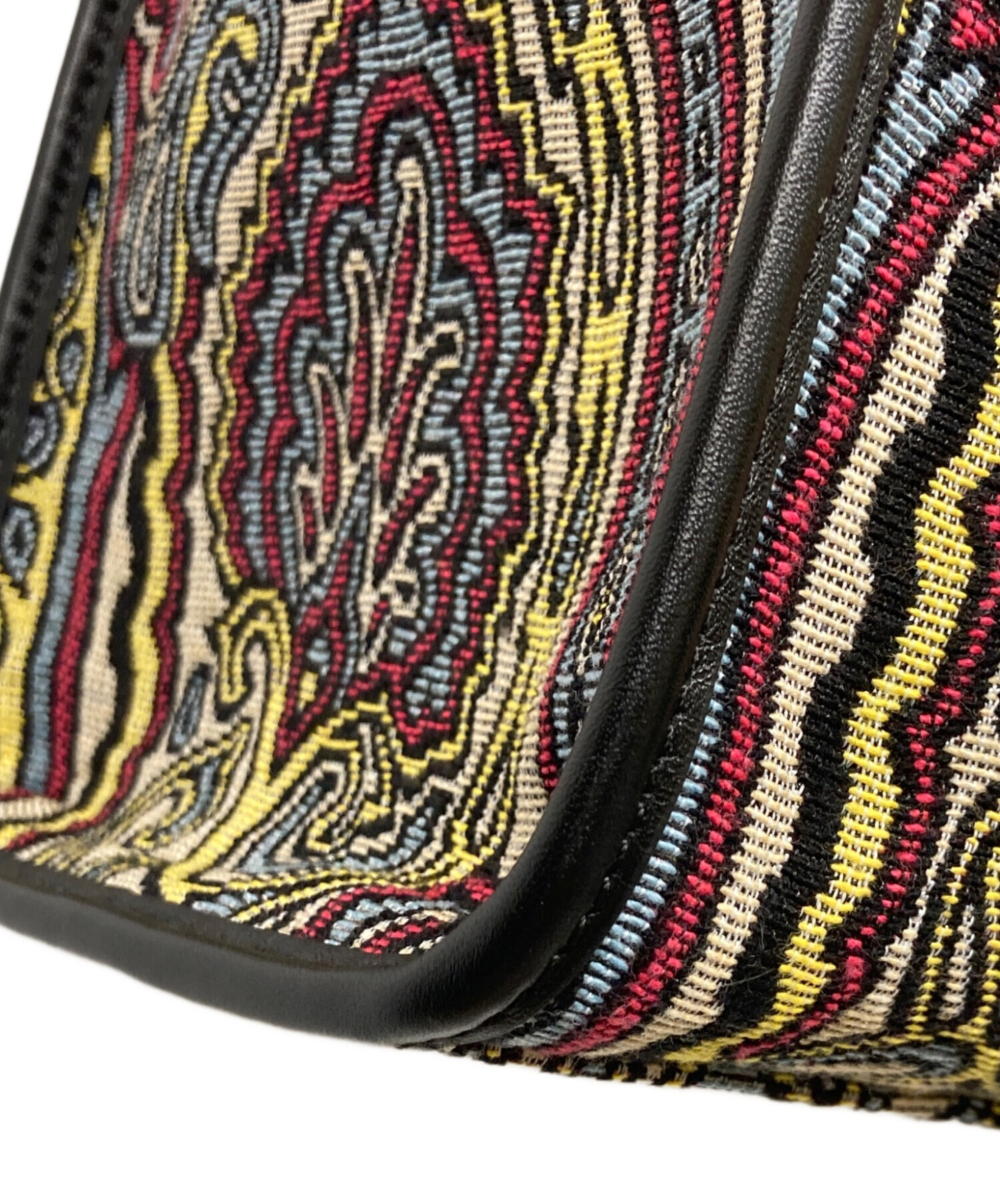 中古・古着通販】ETRO (エトロ) ジャガード ペイズリー柄トートバッグ