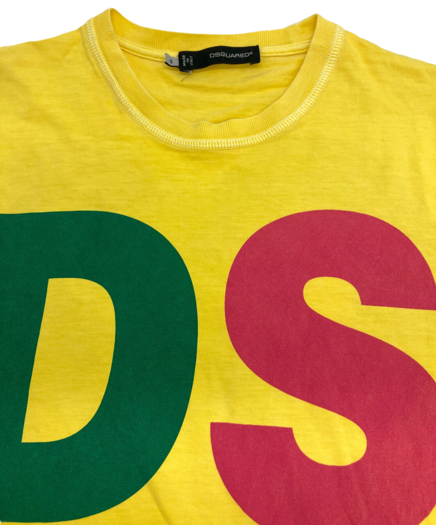中古・古着通販】DSQUARED2 (ディースクエアード) ビッグロゴTシャツ