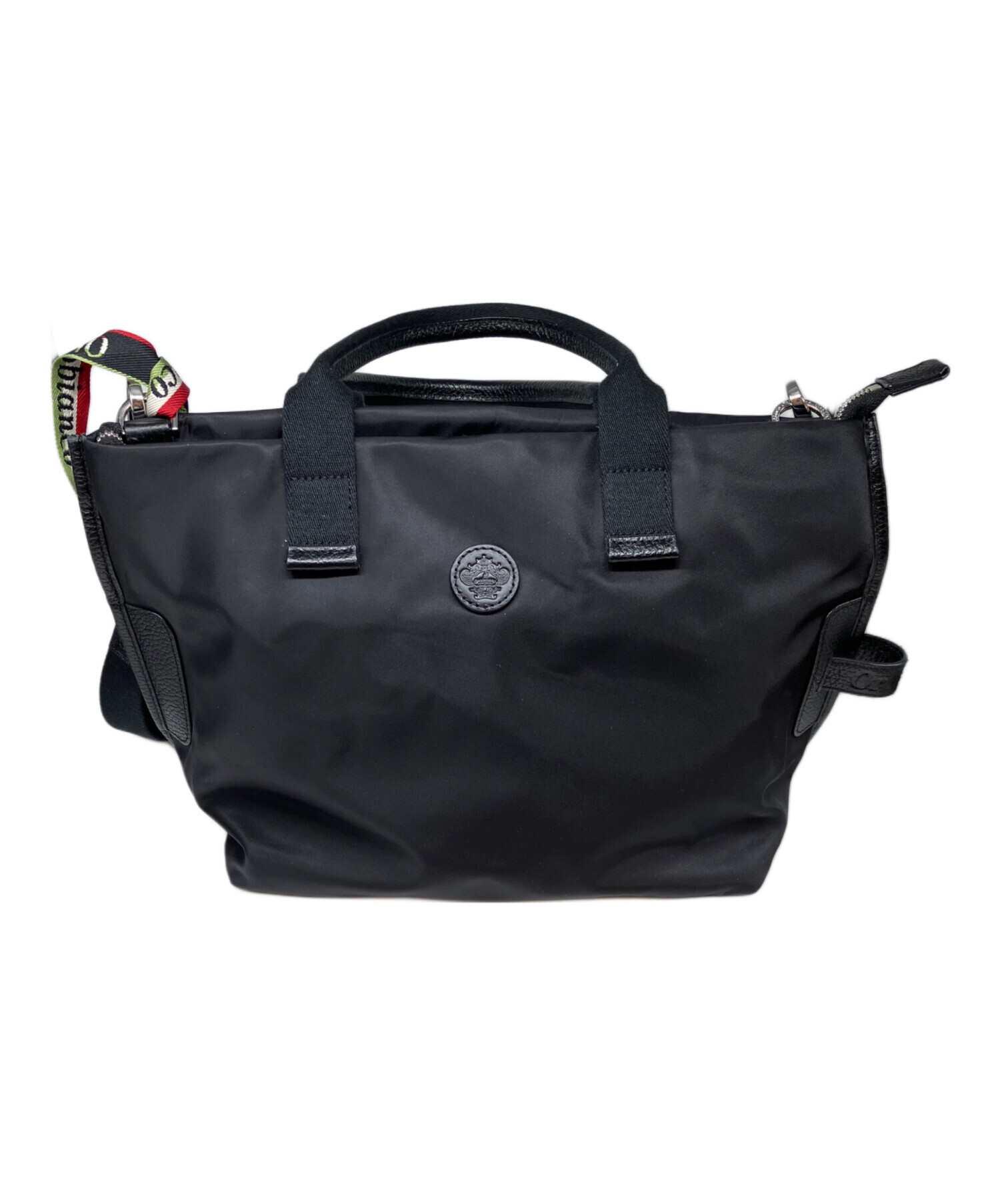 新品未使用Orobianco ブラック ショルダーバッグ 中古・古着通販】Orobianco (オロビアンコ) 2WAYバッグ ブラック