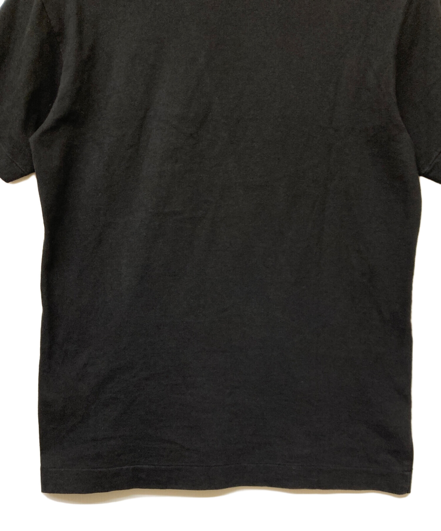 中古・古着通販】CDG (シーディージー) ロゴプリントTシャツ ブラック