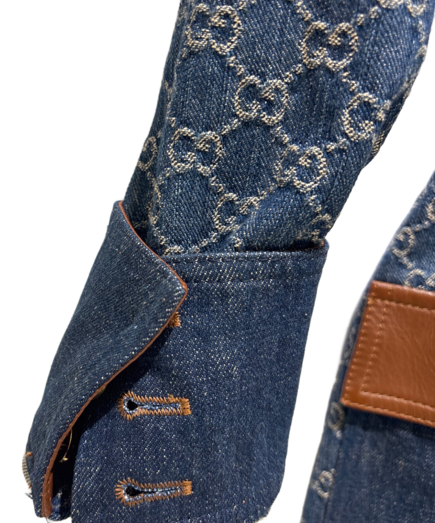 中古・古着通販】GUCCI (グッチ) オーガニック デニムジャケット