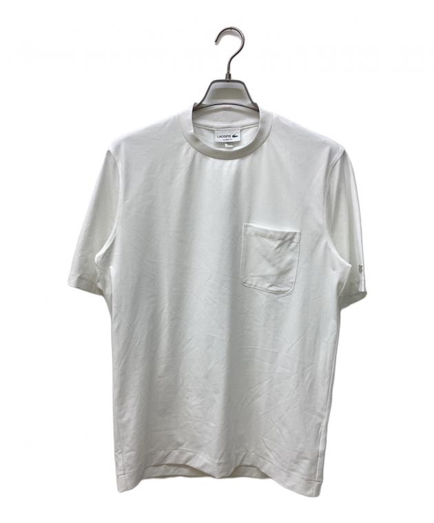 LACOSTE ラコステ カジュアルシャツ M 白 【古着】【中古】【送料無料】 中古・古着通販】LACOSTE (ラコステ) 速乾ストレッチポケットTシャツ