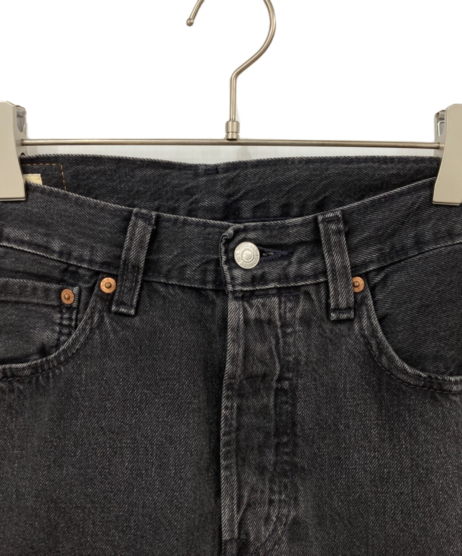 中古・古着通販】LEVI'S (リーバイス) 501デニムパンツ ブラック