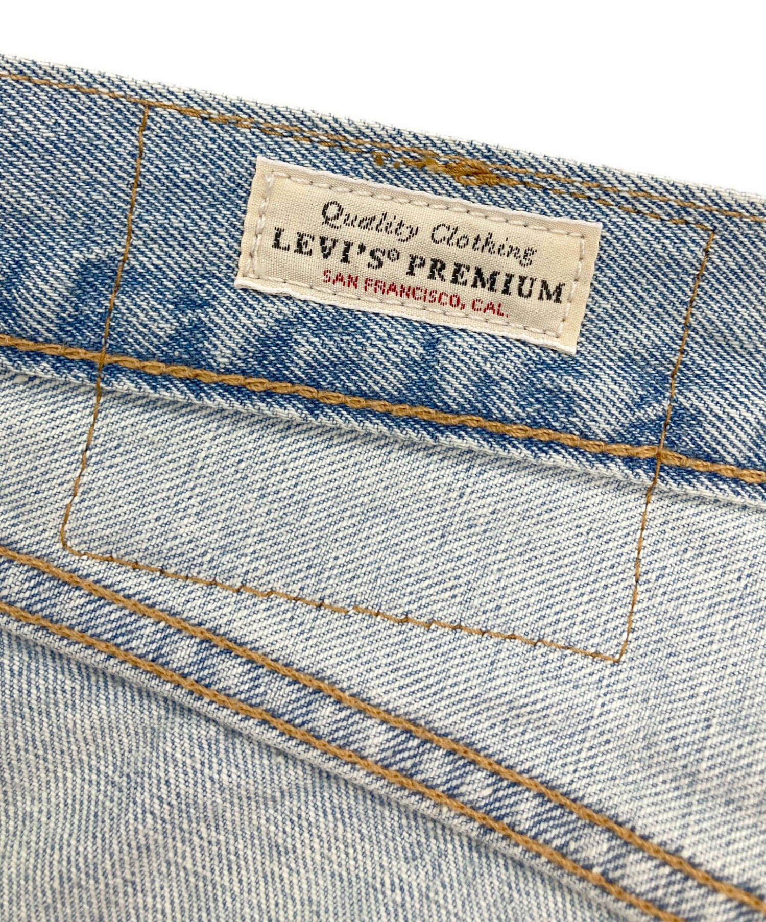 中古・古着通販】LEVI'S (リーバイス) 501デニムパンツ スカイブルー