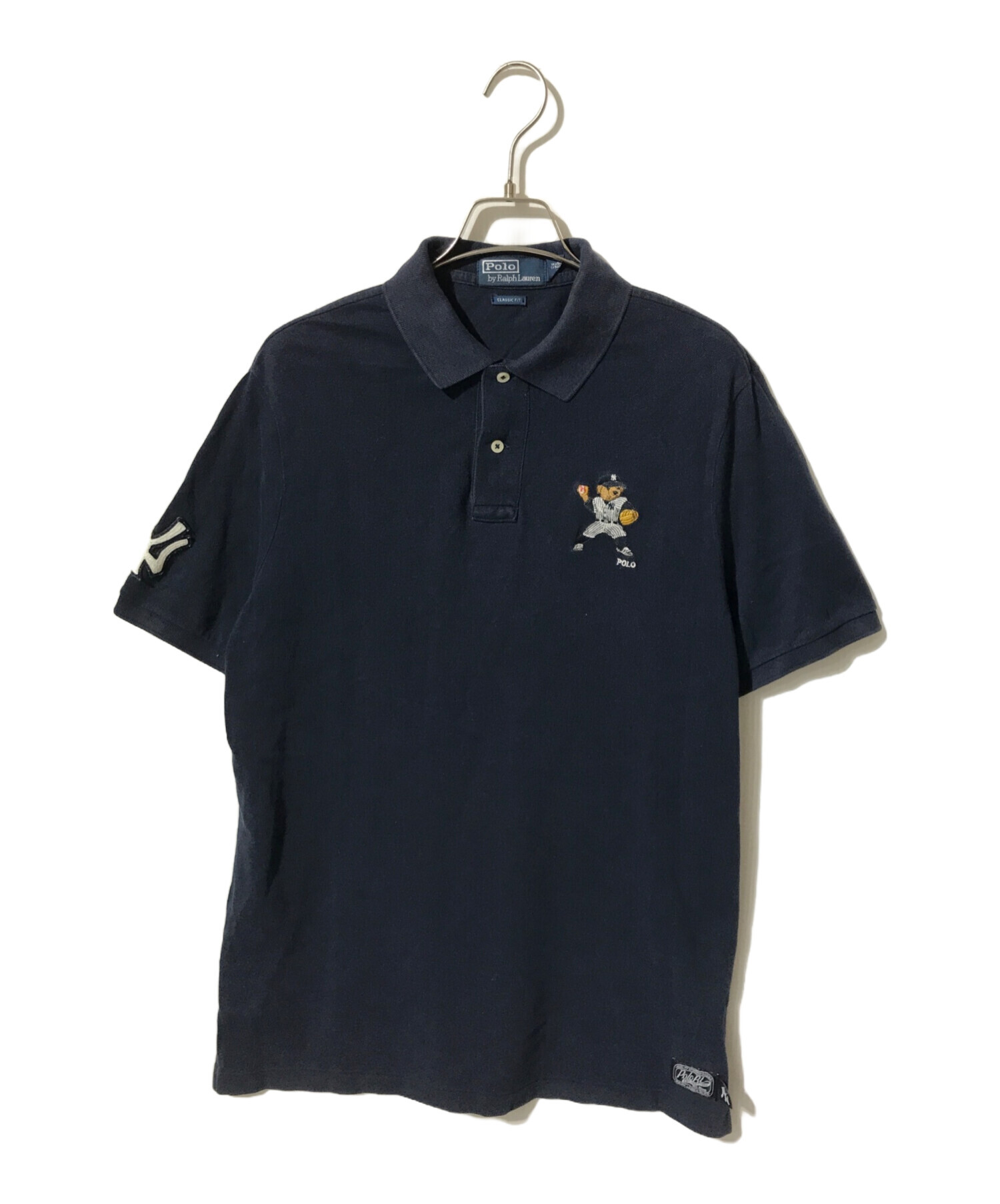 新品未使用　Polo Ralph Lauren ネイビー ポロシャツ 中古・古着通販】POLO RALPH LAUREN (ポロ・ラルフローレン