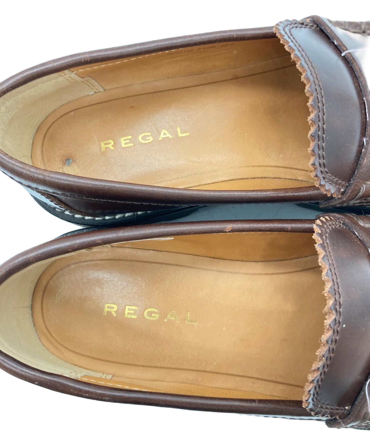 [新古品、箱有]REGAL　リーガル　ローファー 中古・古着通販】REGAL (リーガル) ローファー ブラウン サイズ:23.5