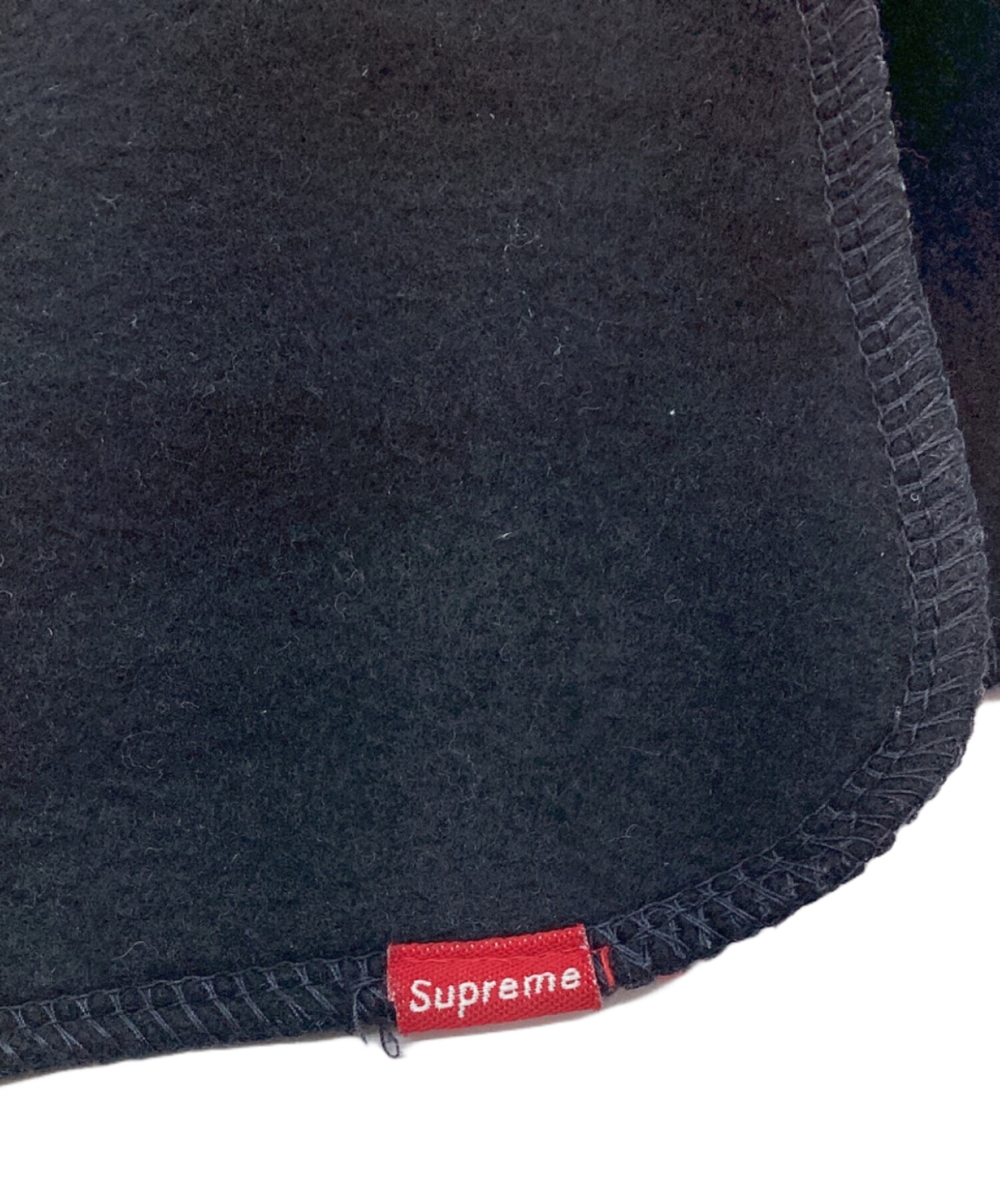 中古・古着通販】SUPREME (シュプリーム) フリースマフラー ブラック