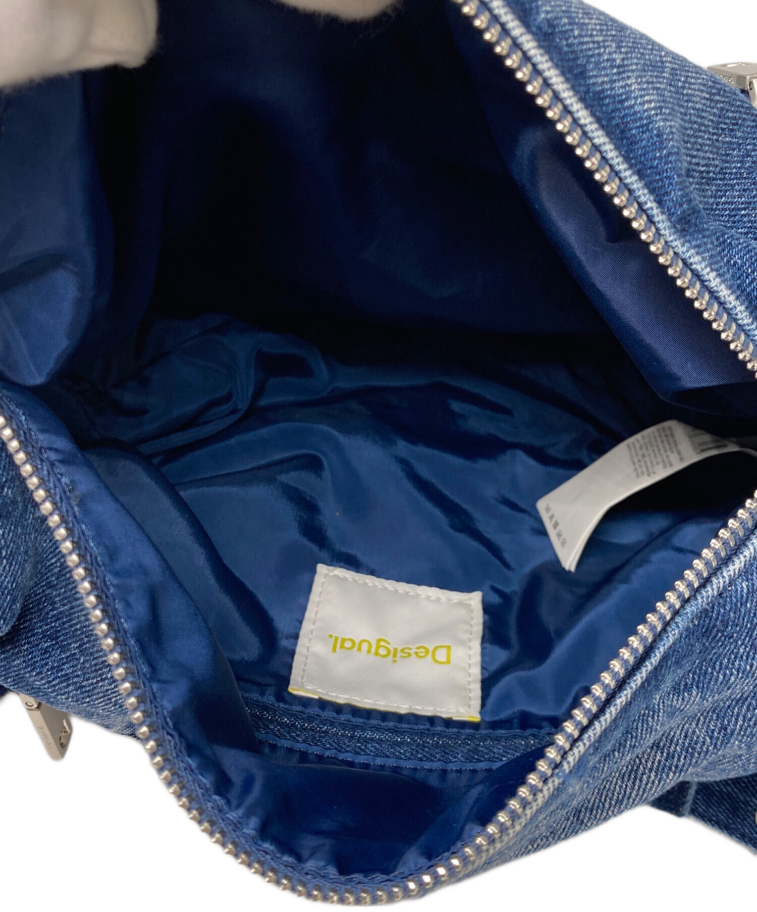 中古・古着通販】Desigual (デシグアル) デニム2WAYショルダーバッグ 