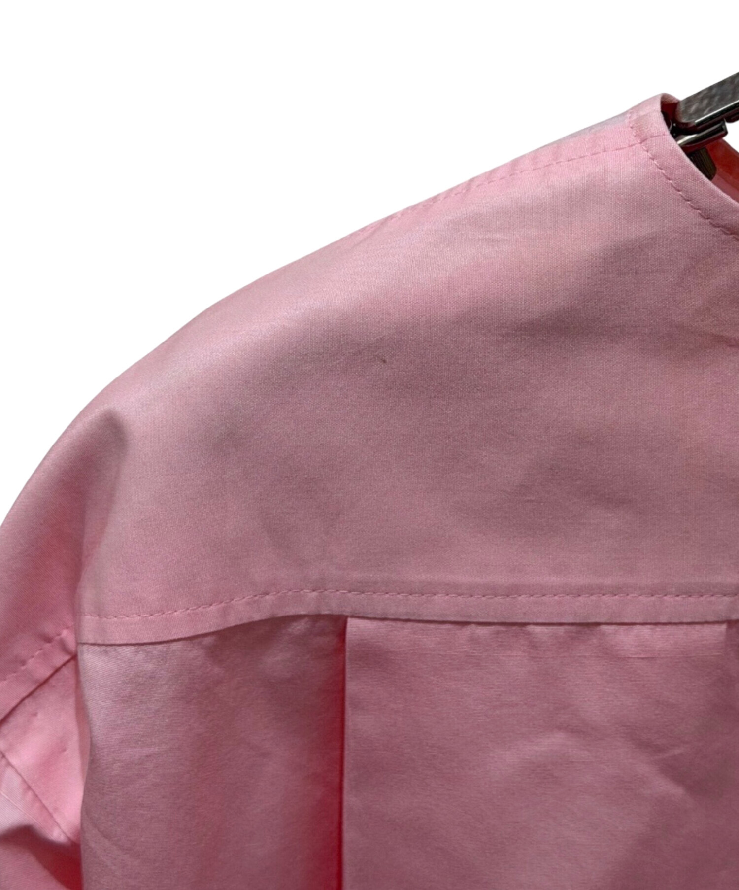 中古・古着通販】BLAMINK (ブラミンク) ノーカラーシルク混ブラウス