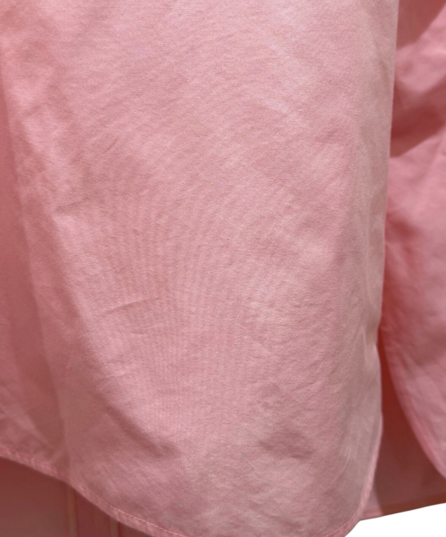 中古・古着通販】BLAMINK (ブラミンク) ノーカラーシルク混ブラウス