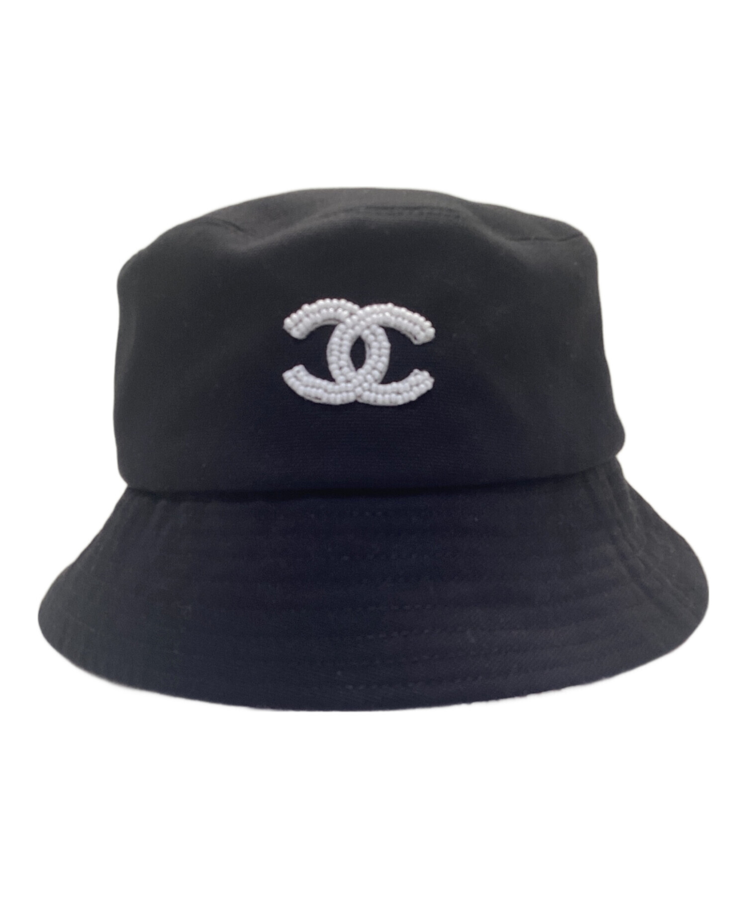 中古・古着通販】CHANEL (シャネル) ココマークビーズバケットハット