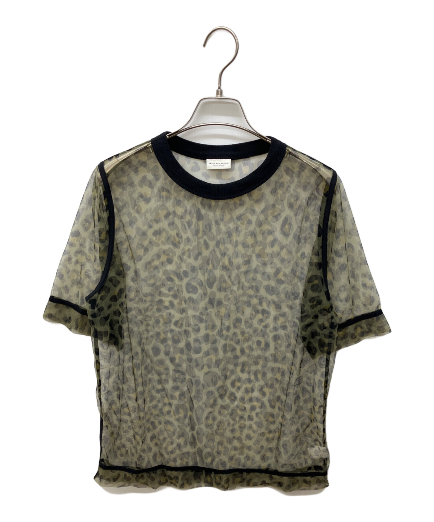 中古・古着通販】DRIES VAN NOTEN (ドリスヴァンノッテン) レオパード 