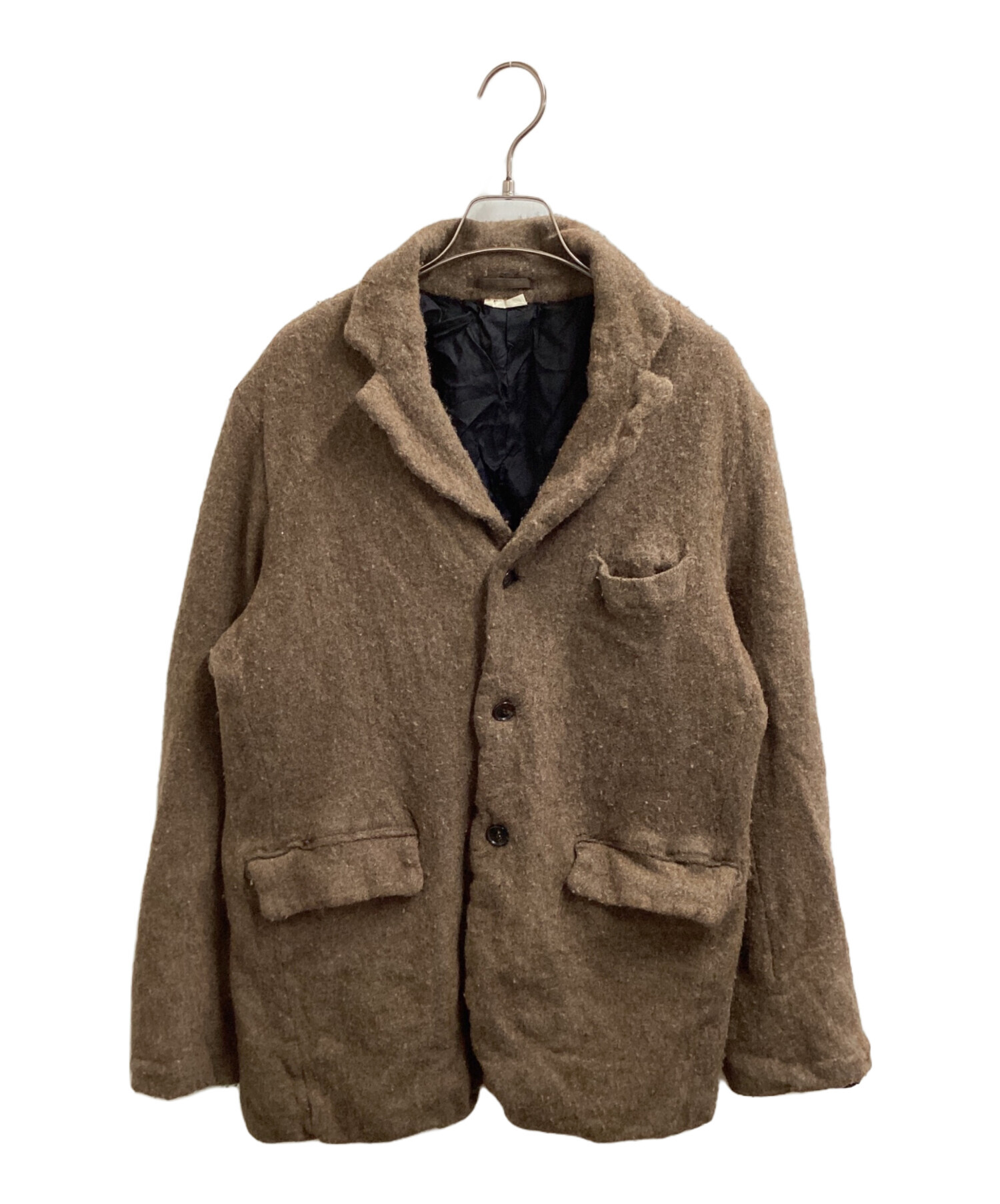 COMME des GARÇONS ブラウンビジネスジャケット 中古・古着通販】COMME des GARCONS HOMME DEUX (コムデギャルソン