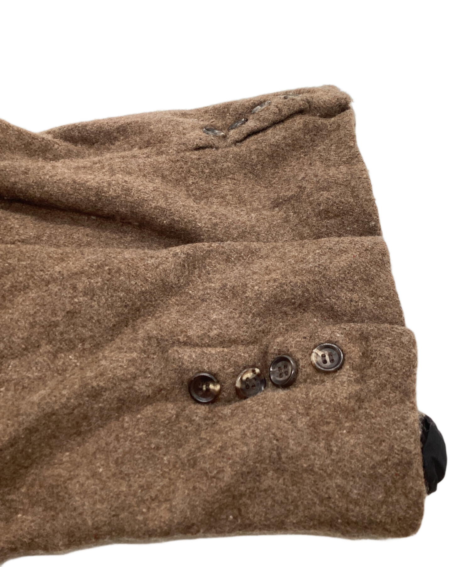 トリココムデギャルソン 2004年 コーデュロイ ダブルジャケット ブラウン S 中古・古着通販】COMME des GARCONS HOMME DEUX (コムデギャルソン
